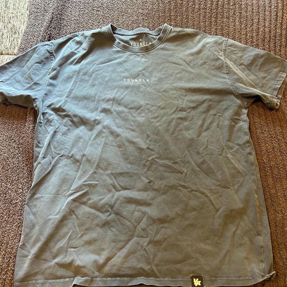 YoungLA Men's Charcoal Tee